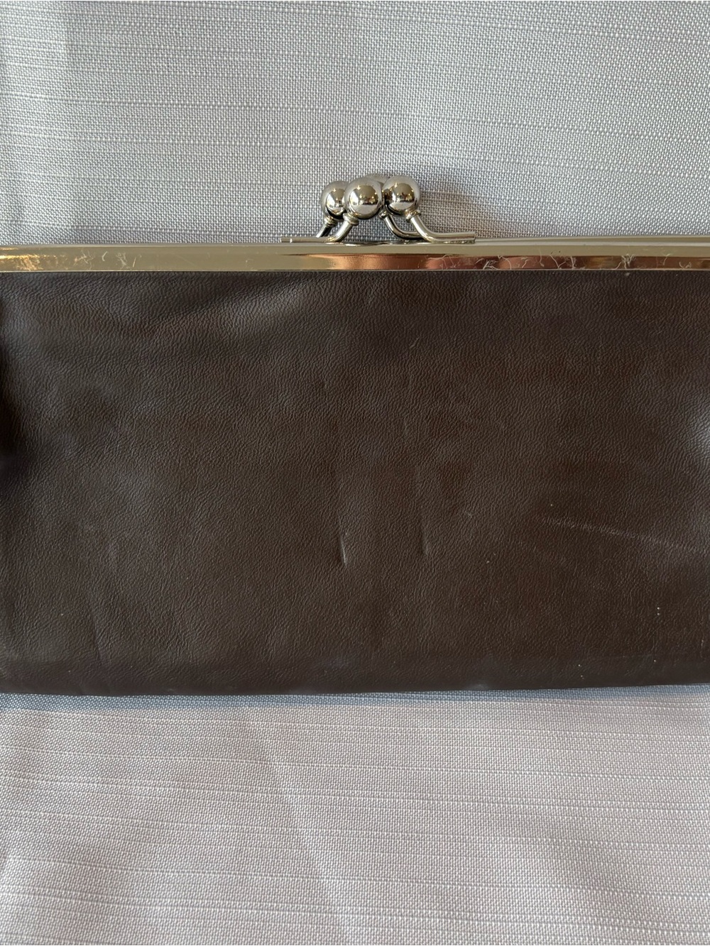 Vintage Classic Brown Leather Men's Clutch Wallet A26